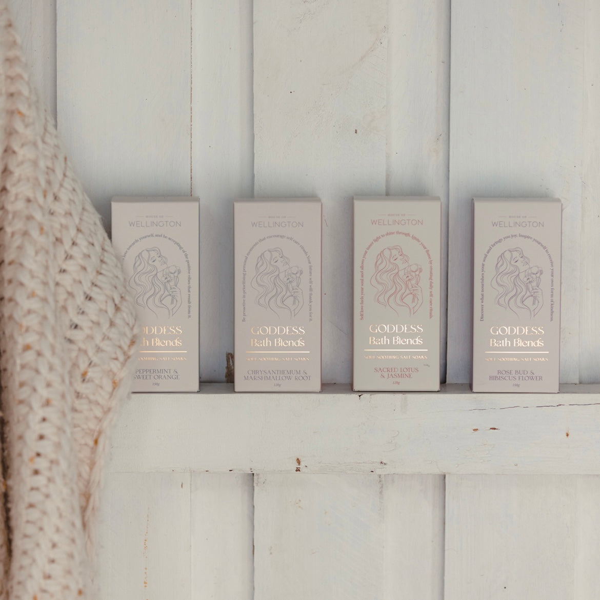Chrysanthemum & Marshmallow Root Goddess Bath Blend