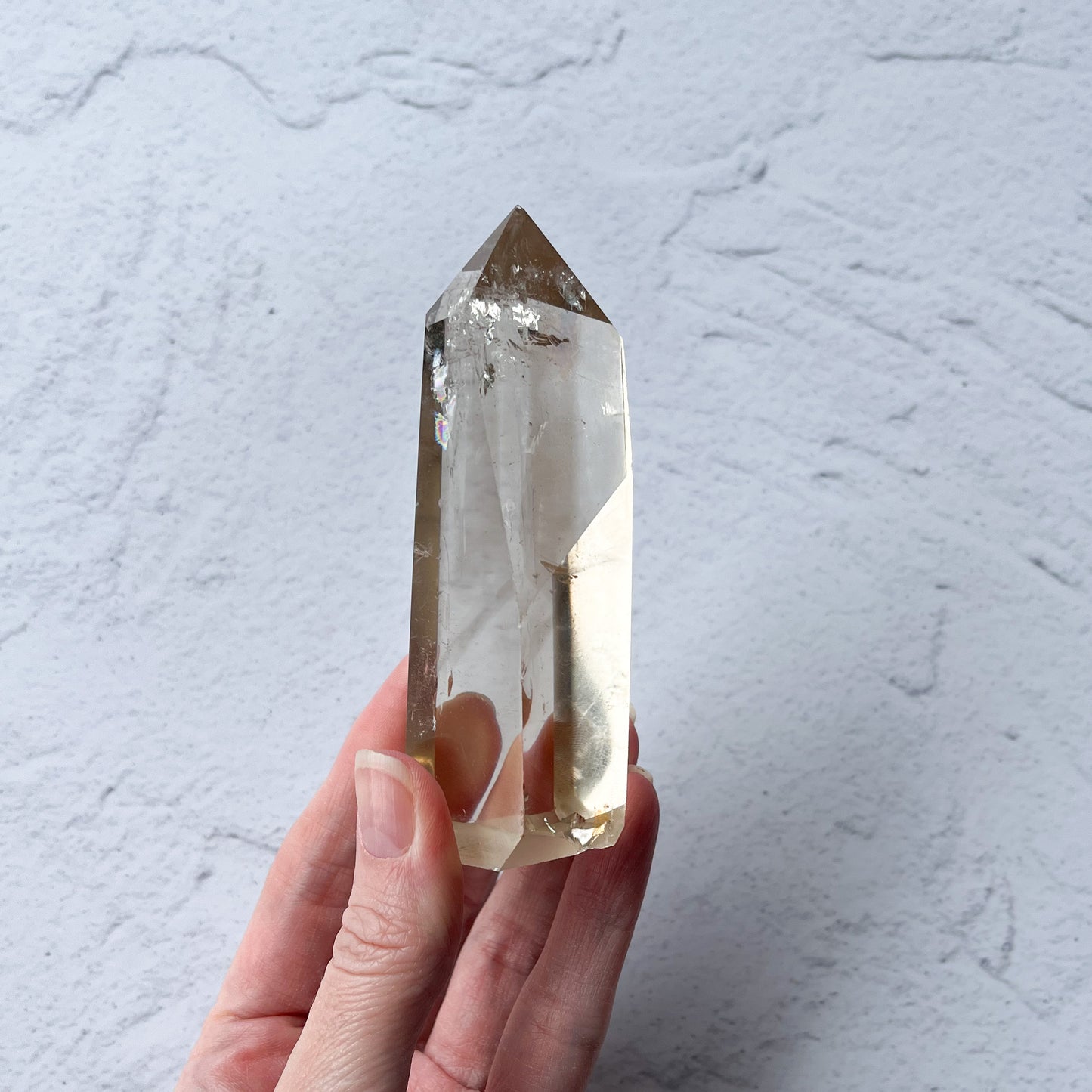 Natural cut Citrine Tower / 193g