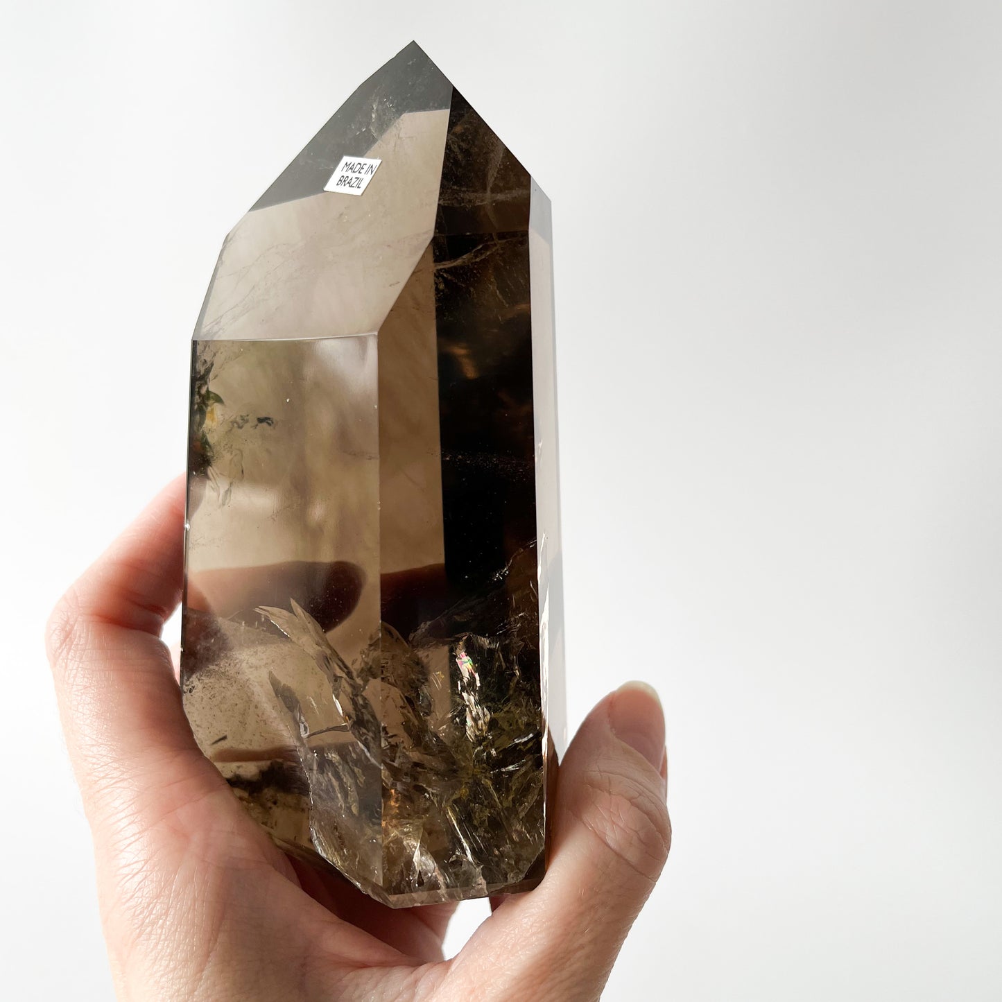 Smoky Quartz Tower with phantom (gem qual) / 640g