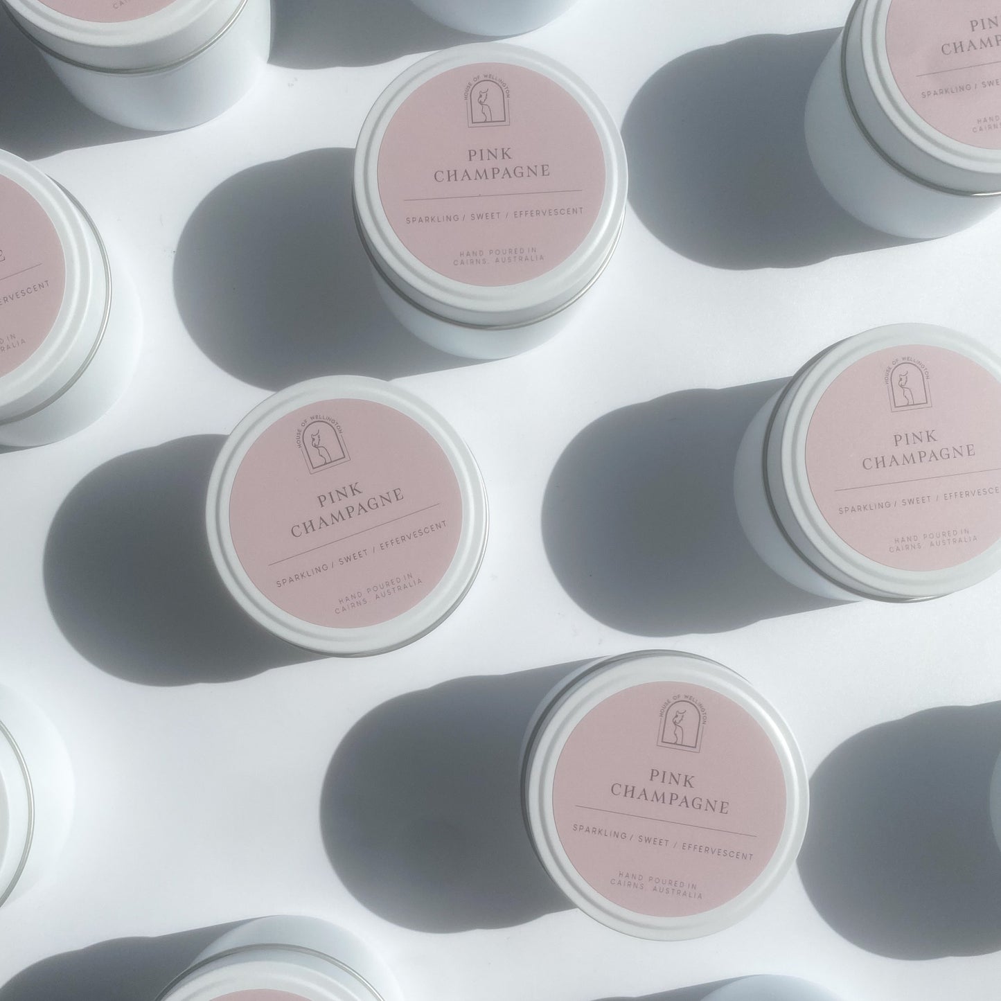 Pink Champagne Travel Tin