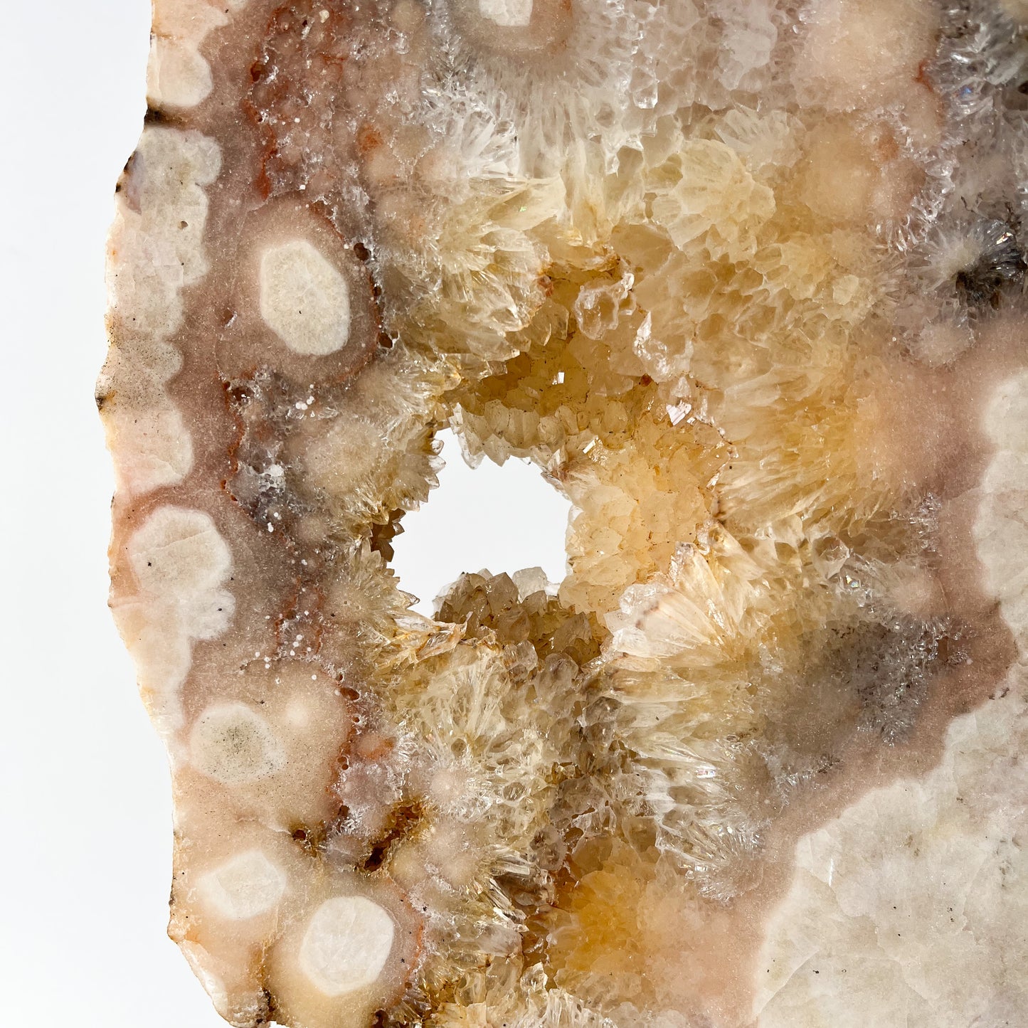 Pink Amethyst Slab on stand / 2.85kg