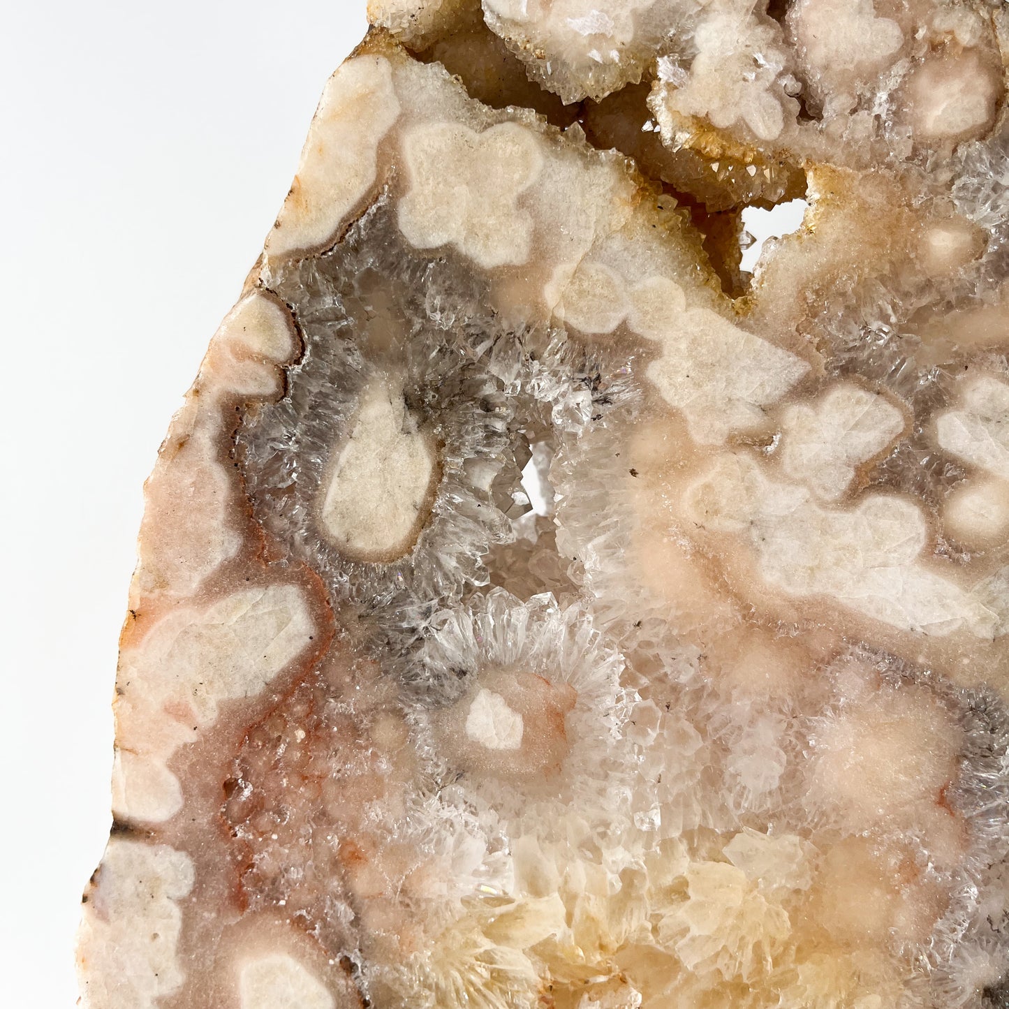 Pink Amethyst Slab on stand / 2.85kg