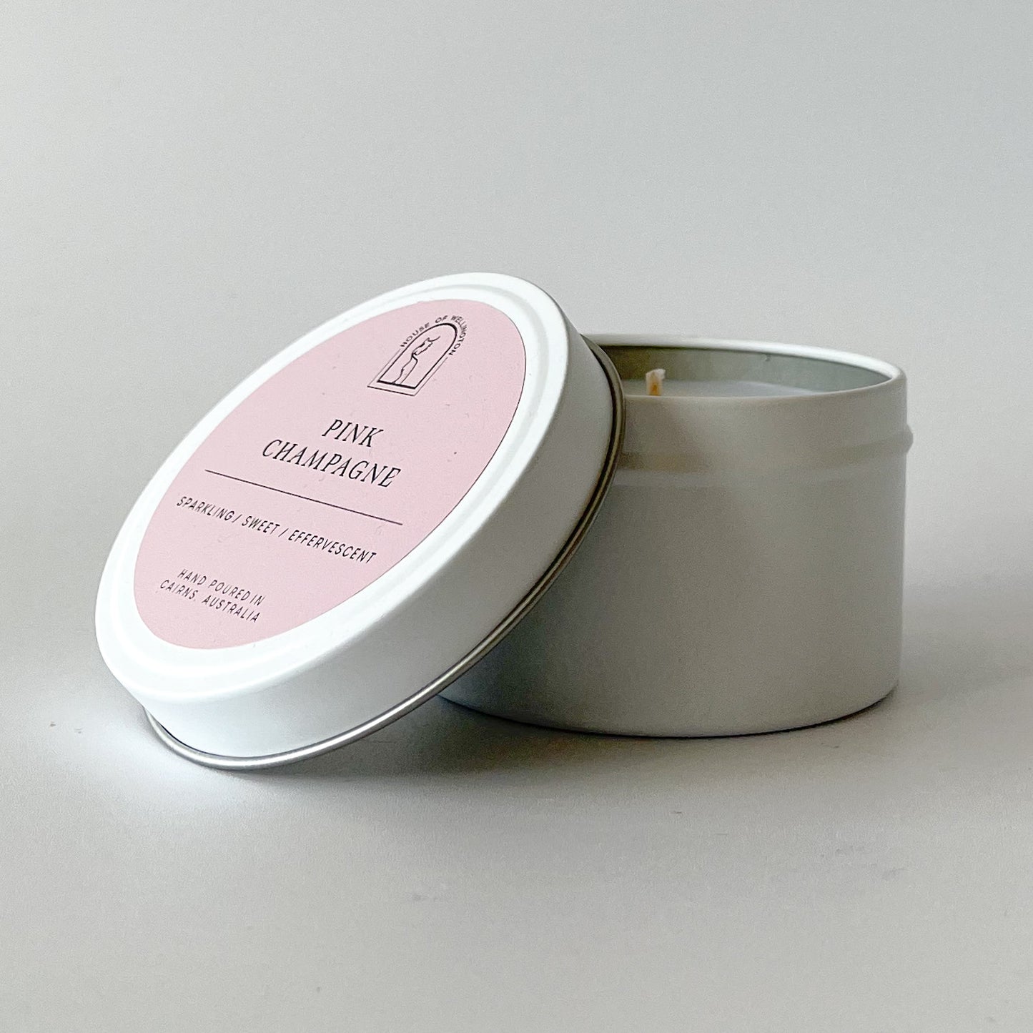Pink Champagne Travel Tin