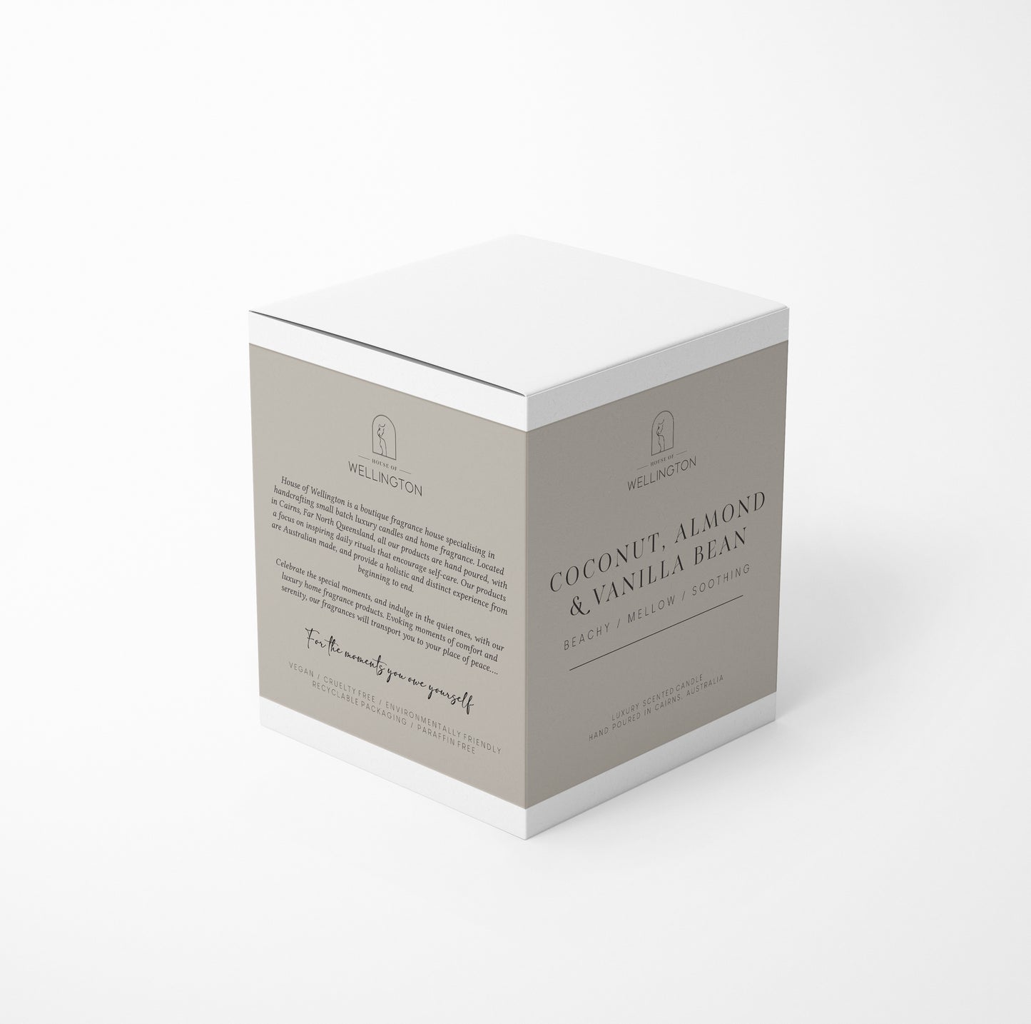 Coconut, Almond & Vanilla Bean Large Candle