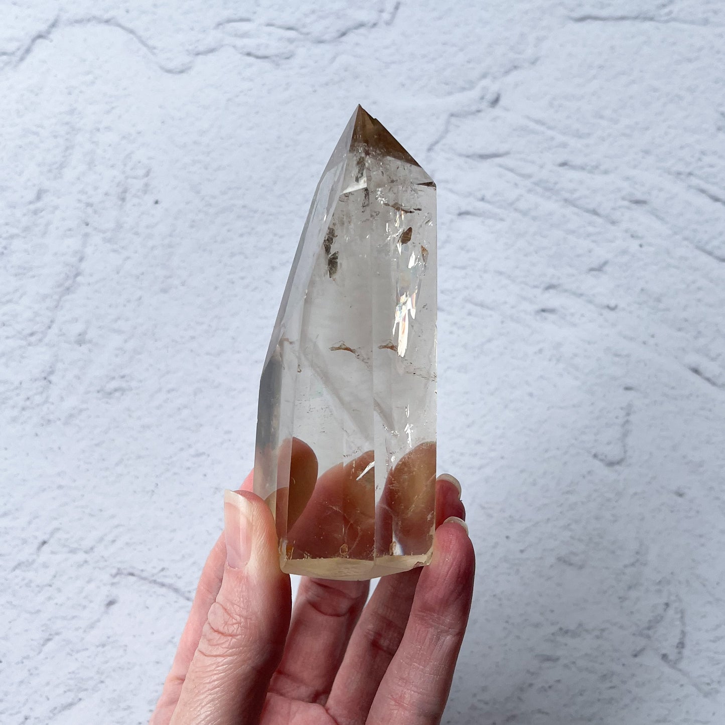 Natural cut Citrine Tower / 193g
