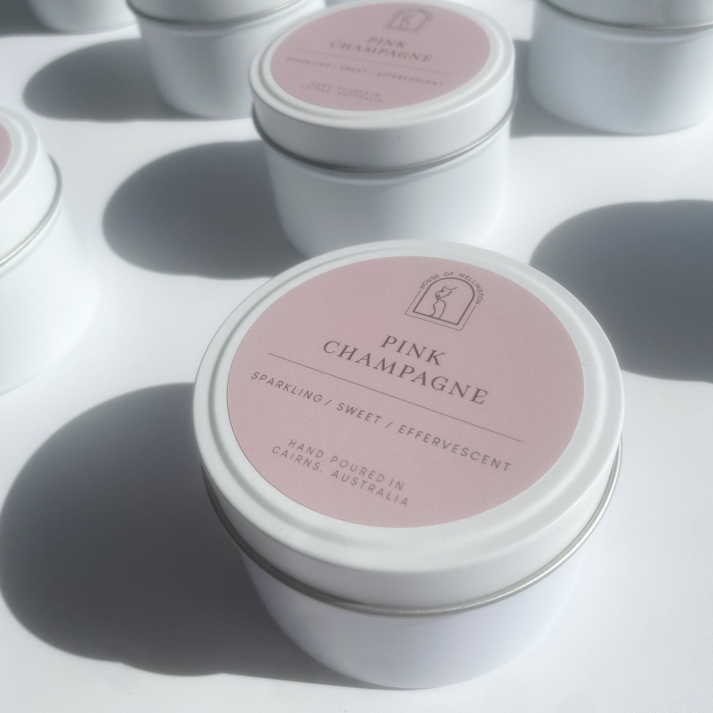 Pink Champagne Travel Tin