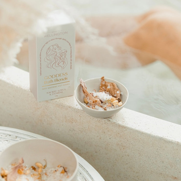 Sacred Lotus & Jasmine Goddess Bath Blend
