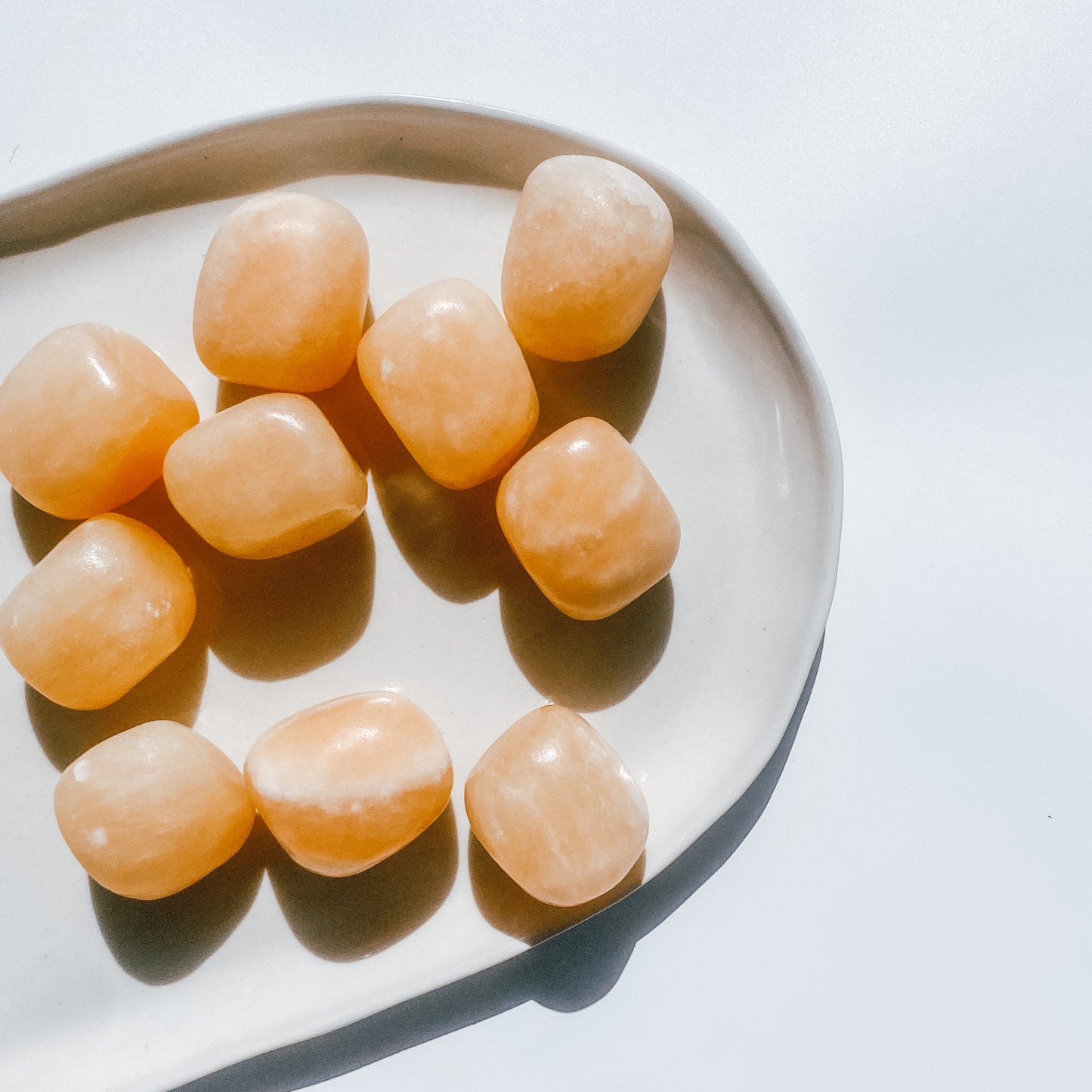 Yellow Jade Tumbles / Large