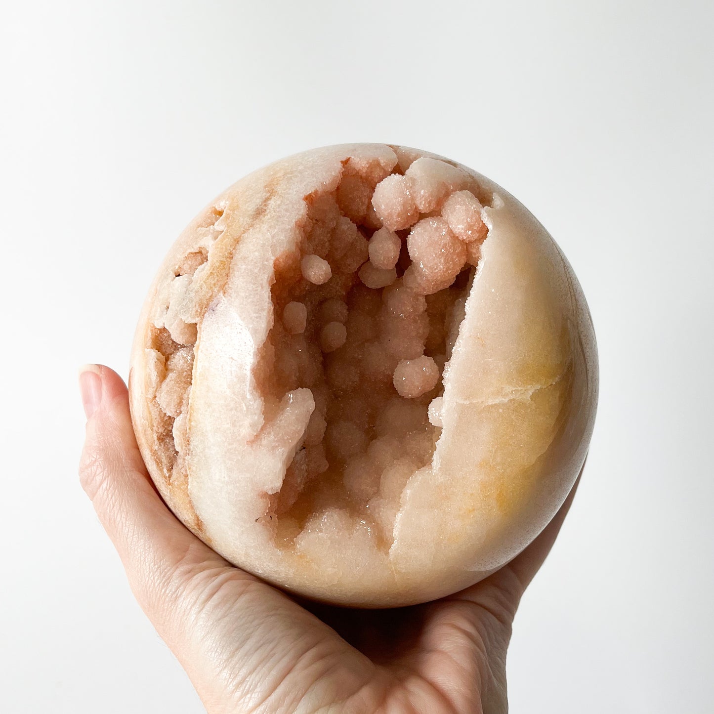 Pink Amethyst Sphere (gallery piece) / 2.150kg