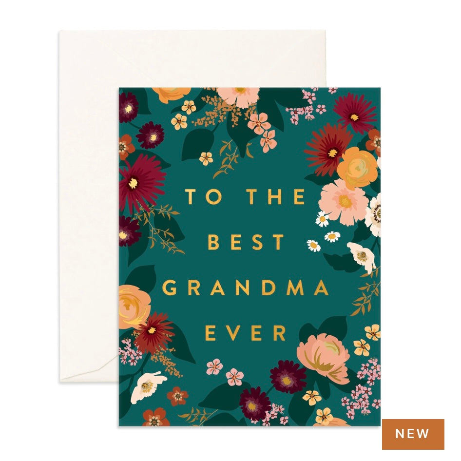 Best Grandma Ever Greeting Card