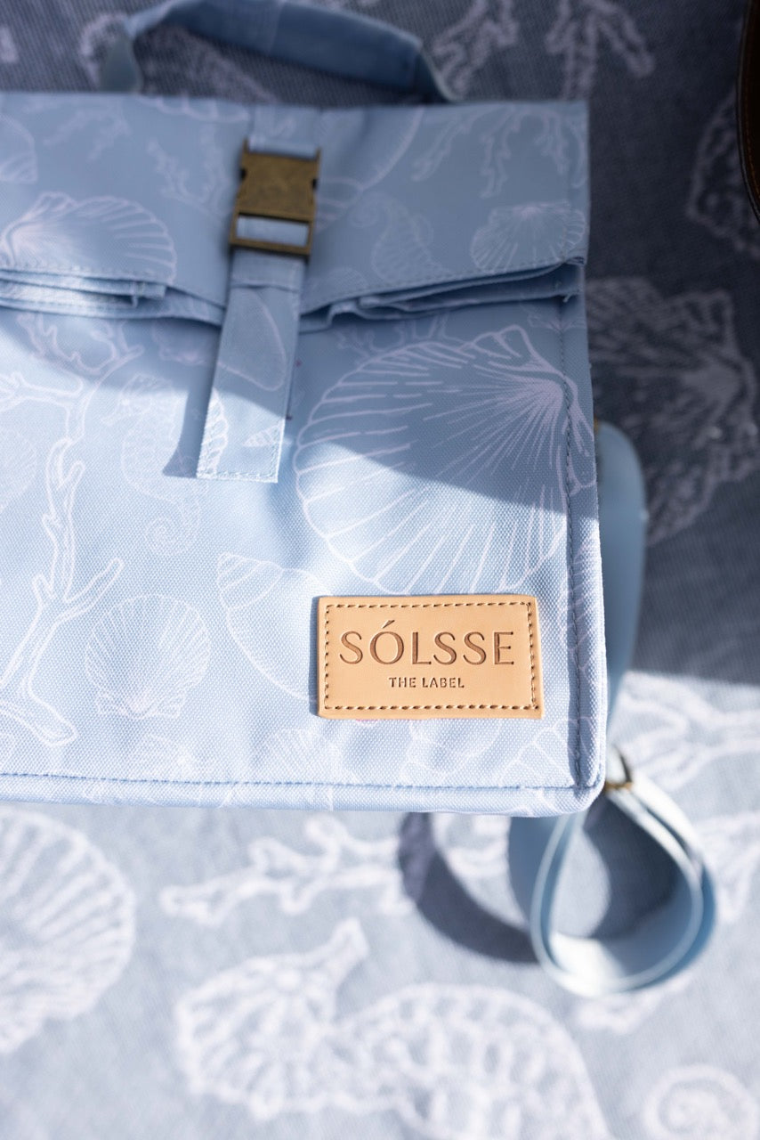 Folded Cooler Satchel - Seychells