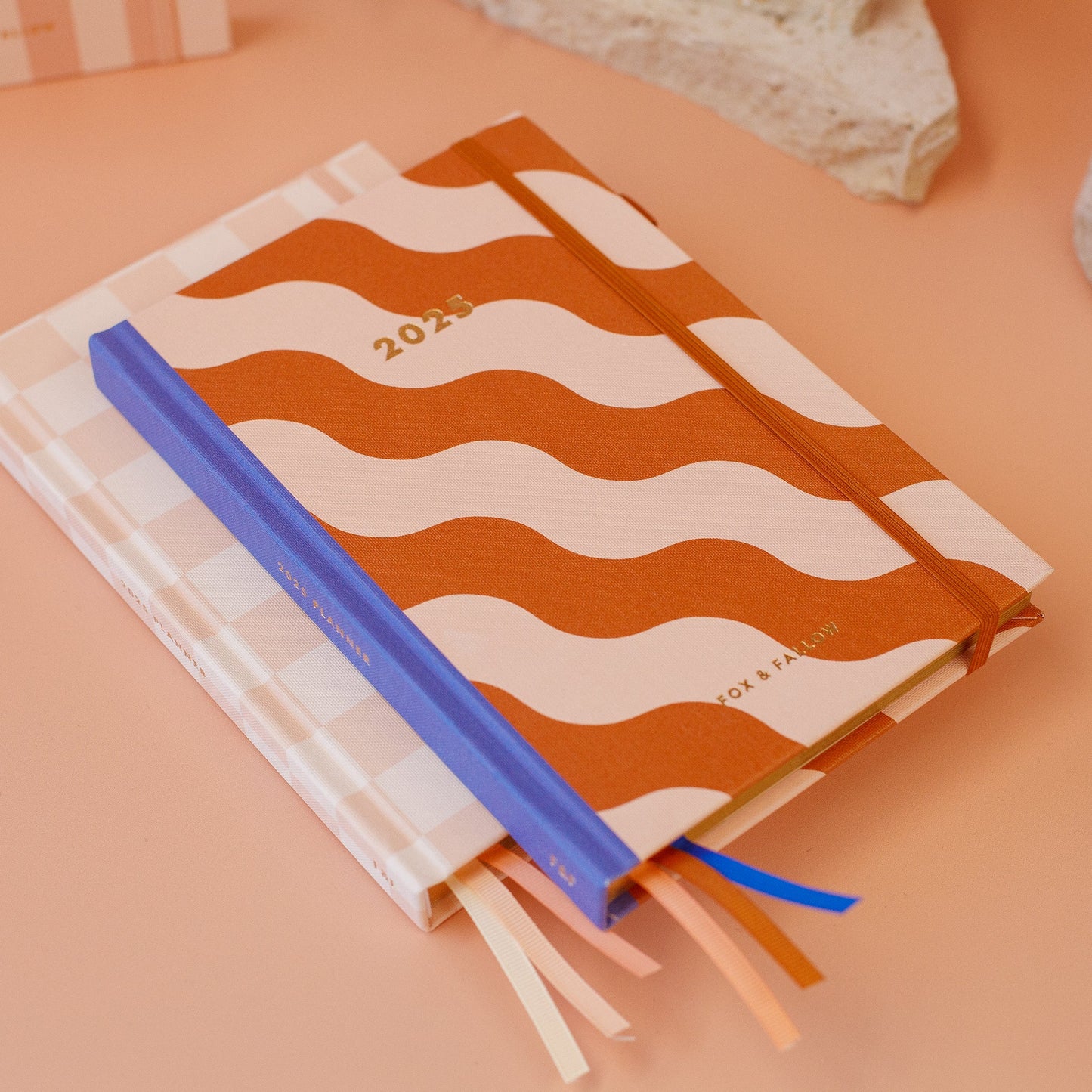 2025 Horizontal Planner - Rust Swirl