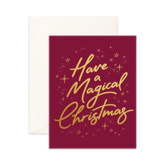 "Have a Magical Christmas" Christmas Card