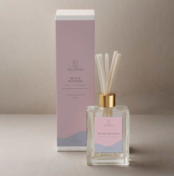 Beach Blossom // Premium Reed Diffuser **NEW** – House of Wellington