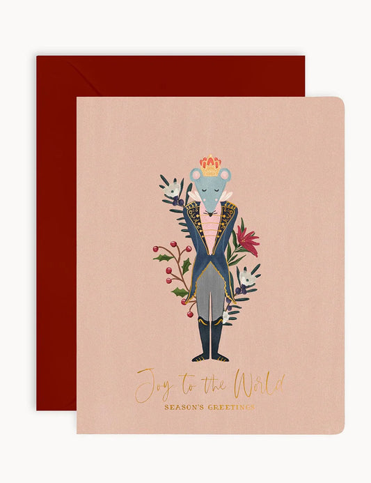 "Joy To The World" Christmas Card