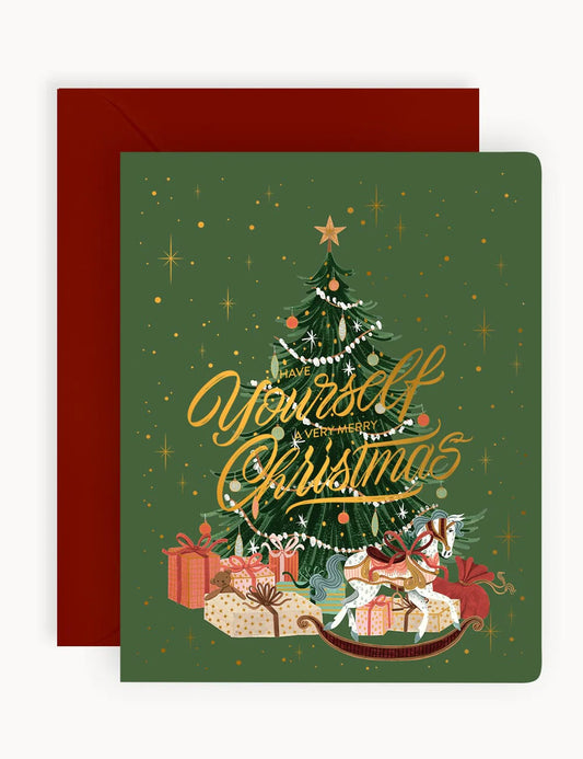 "Have yourself a very Merry Christmas" Christmas Card (Tree)