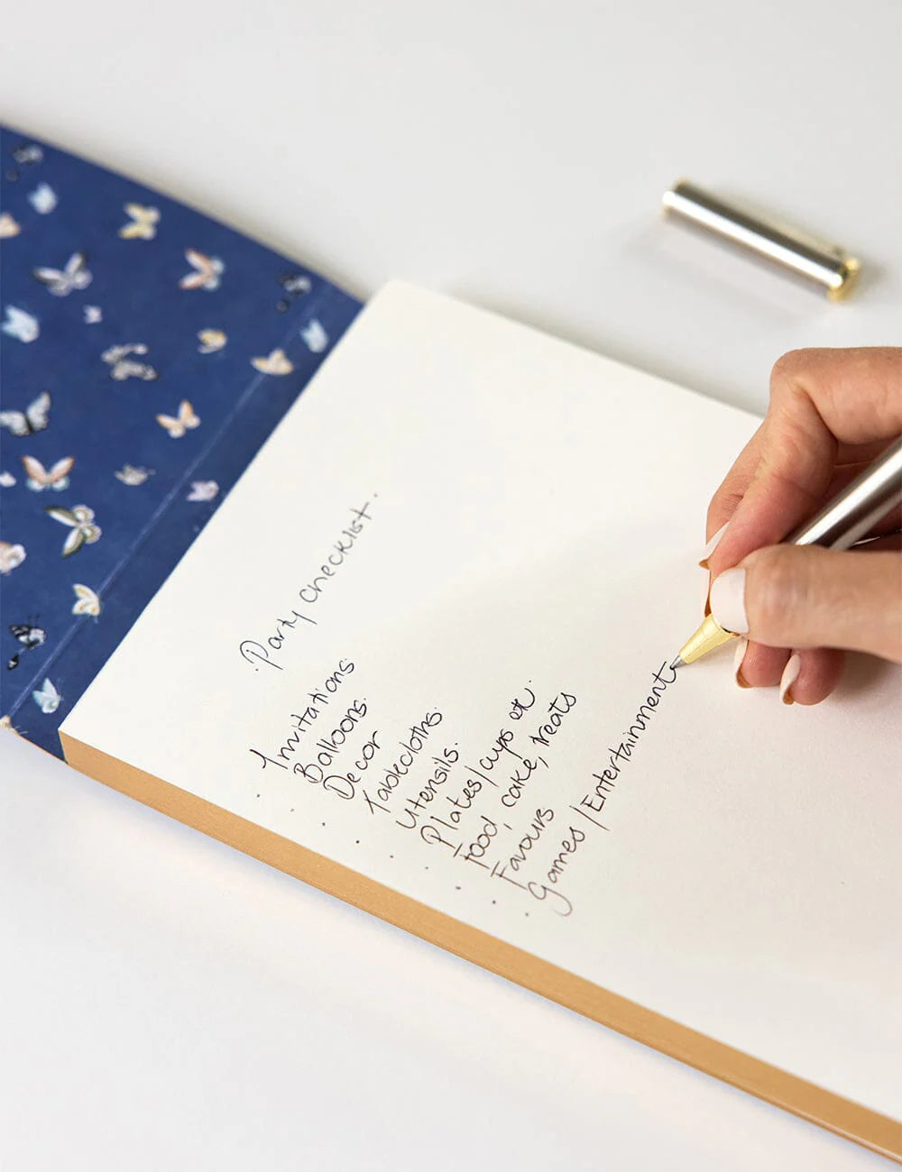 Butterflies Notepad Desktop Jotter