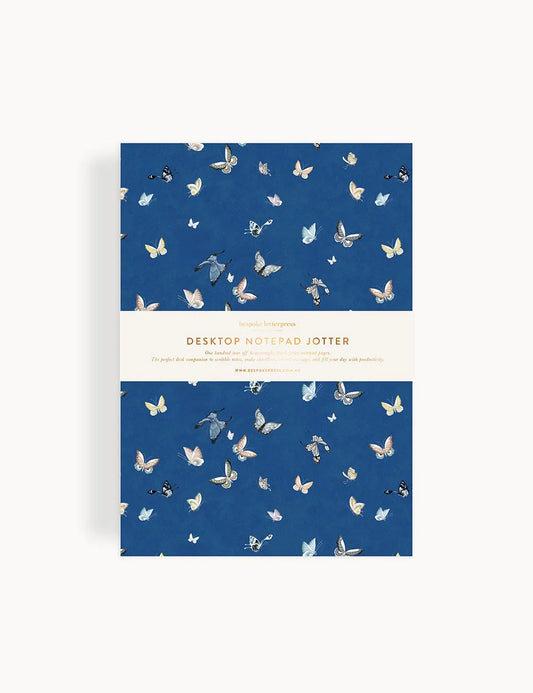 Butterflies Notepad Desktop Jotter