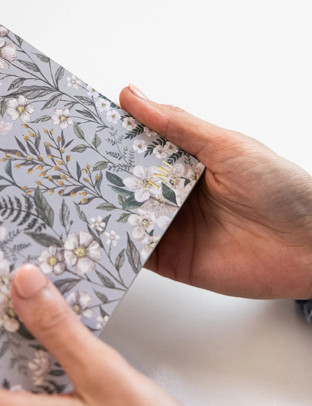 Ivory Garden Notepad Desktop Jotter