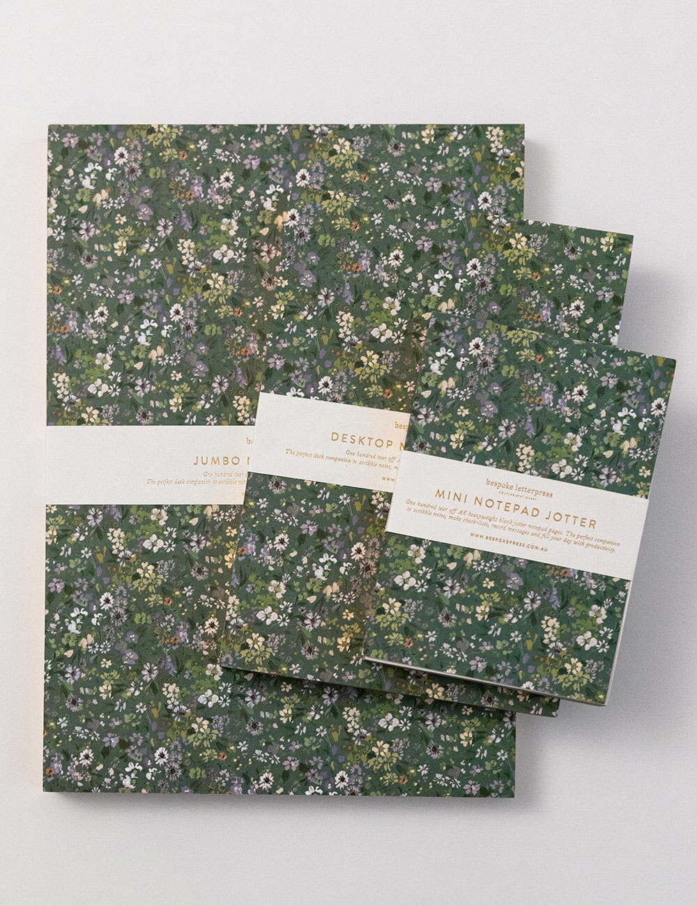 Summer Perennial Notepad Desktop Jotter