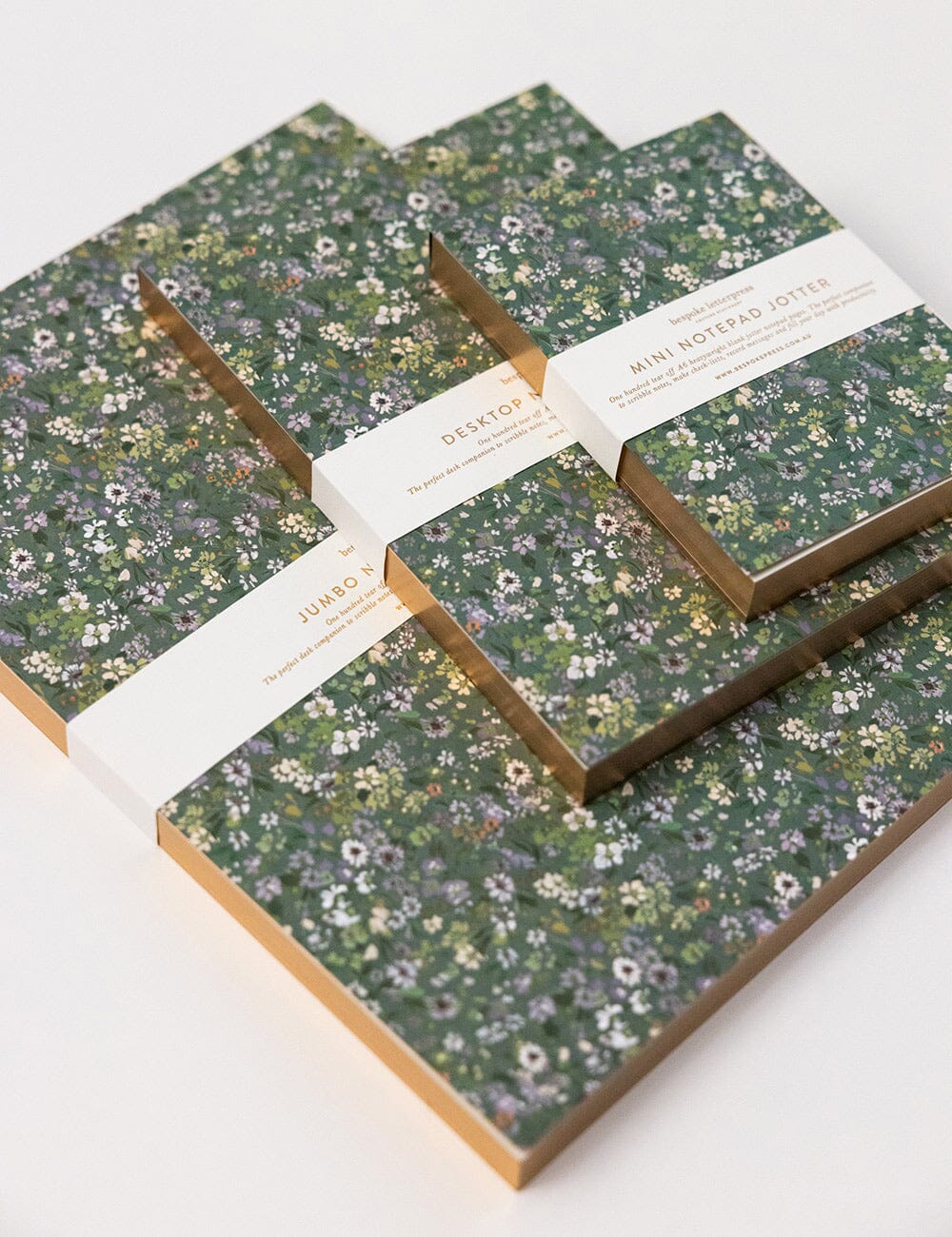 Summer Perennial Notepad Desktop Jotter