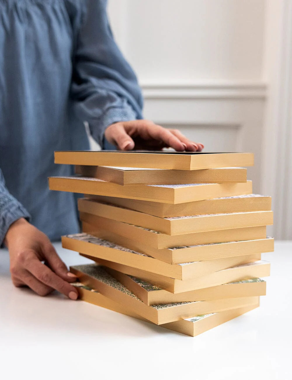 Summer Perennial Notepad Desktop Jotter