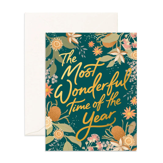 "The Most Wonderful Time of the Year" Christmas Card