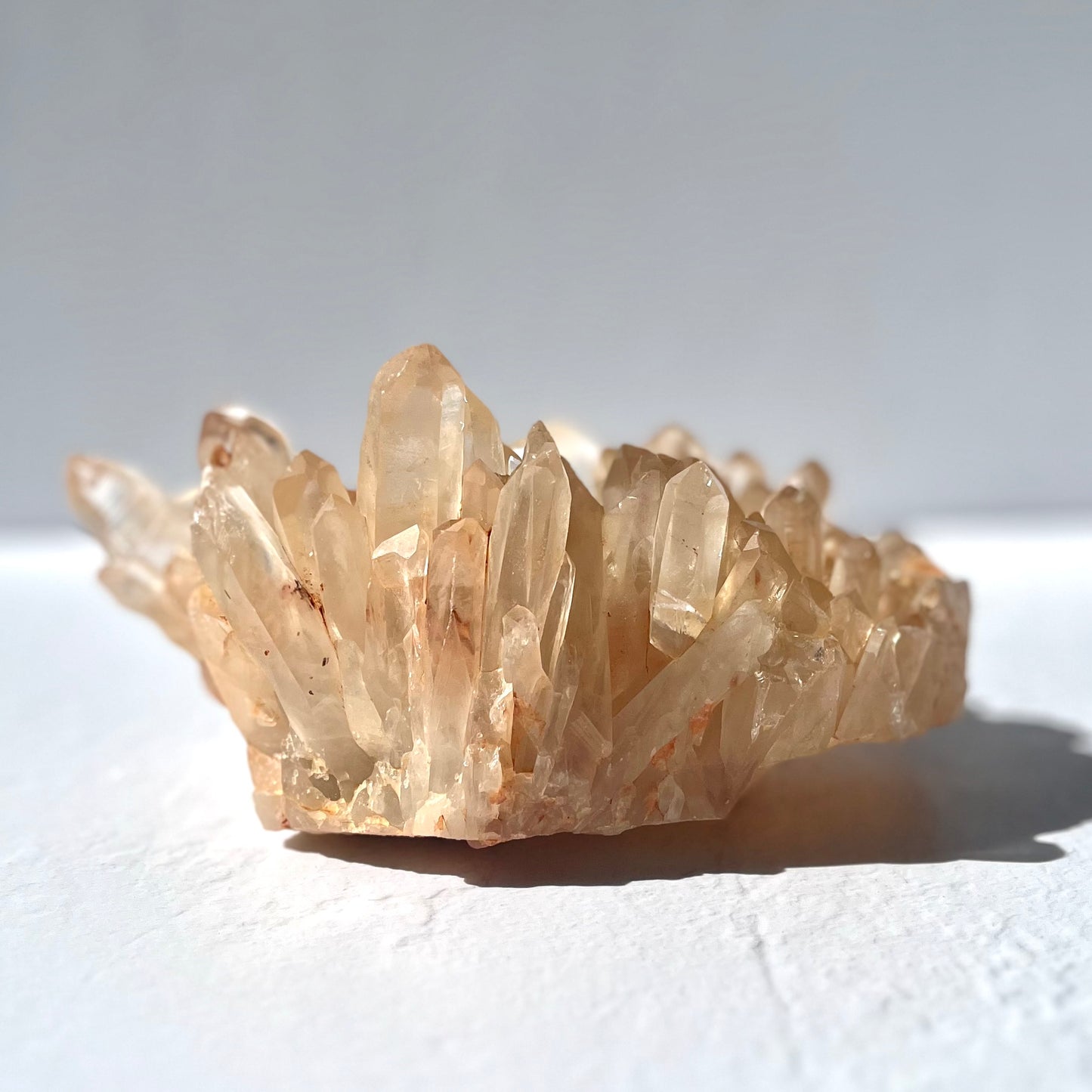 Pink Samadhi Quartz Cluster (Pink Himalayan) / 1.397kg