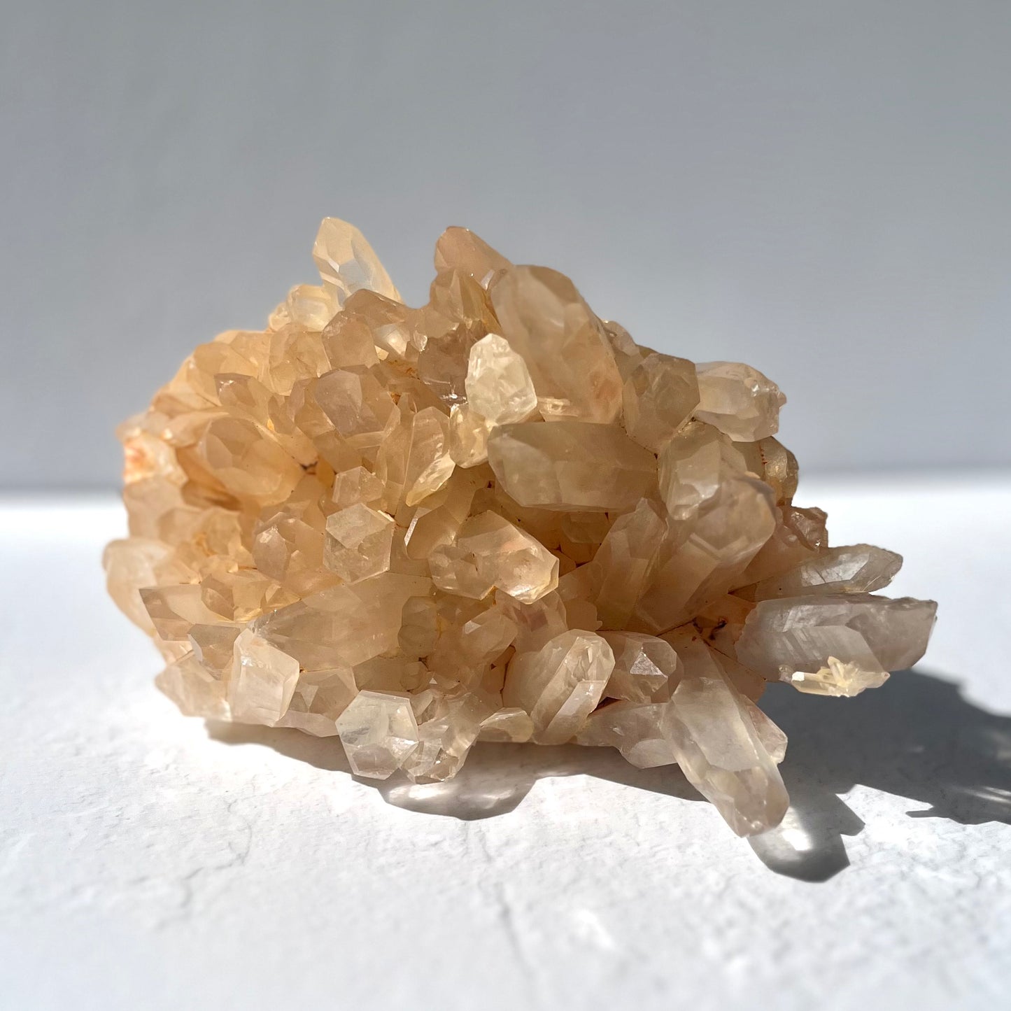 Pink Samadhi Quartz Cluster (Pink Himalayan) / 1.397kg
