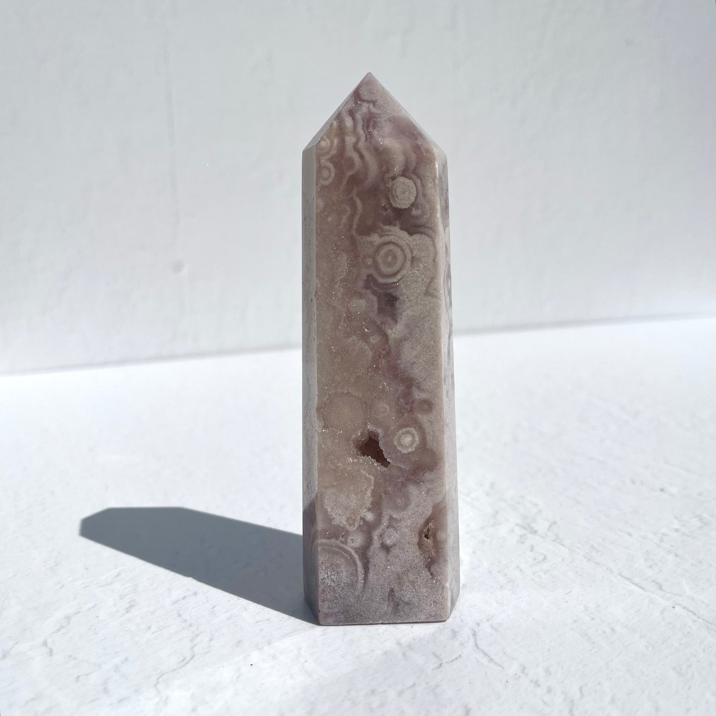 Pink Amethyst Point / 339g
