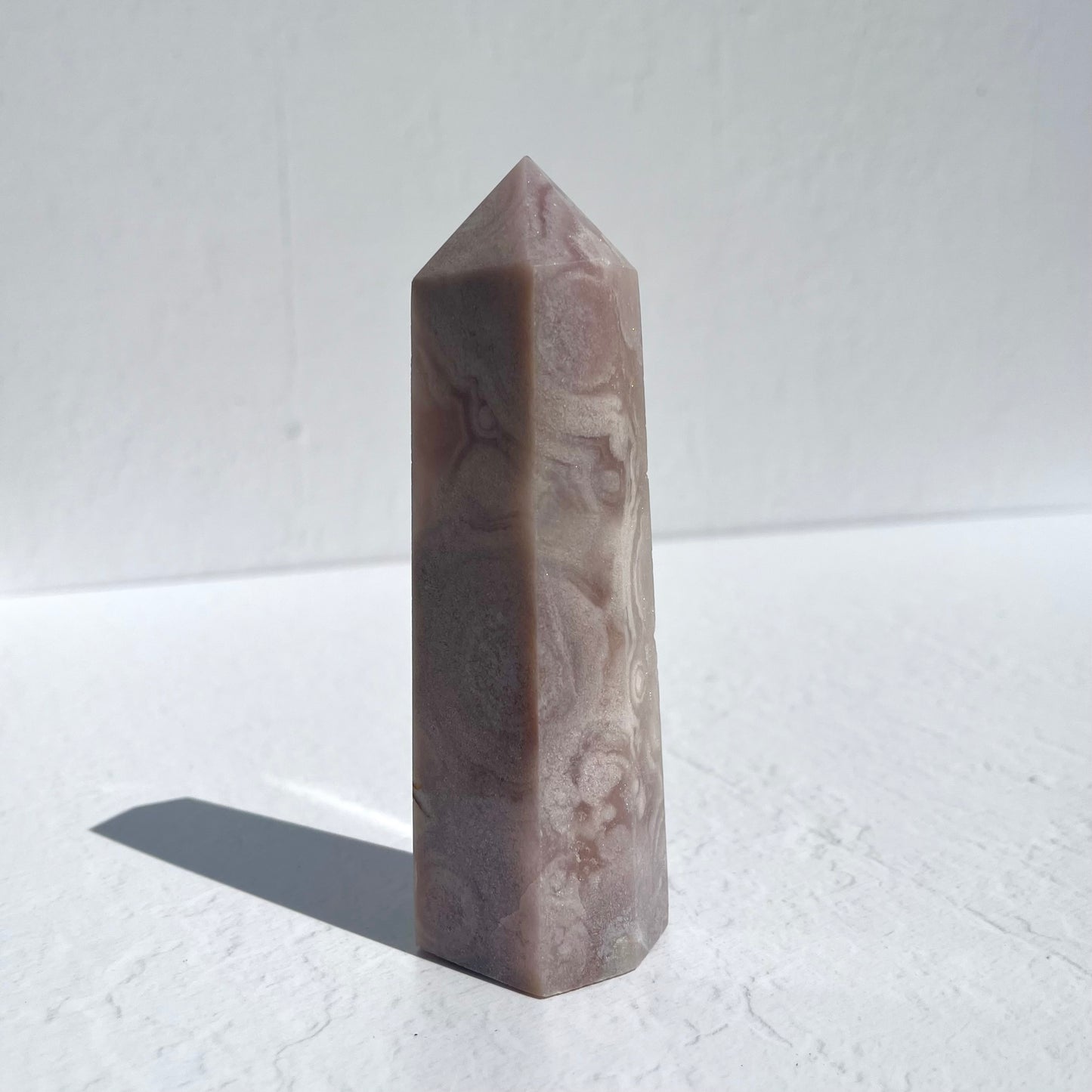 Pink Amethyst Point / 339g