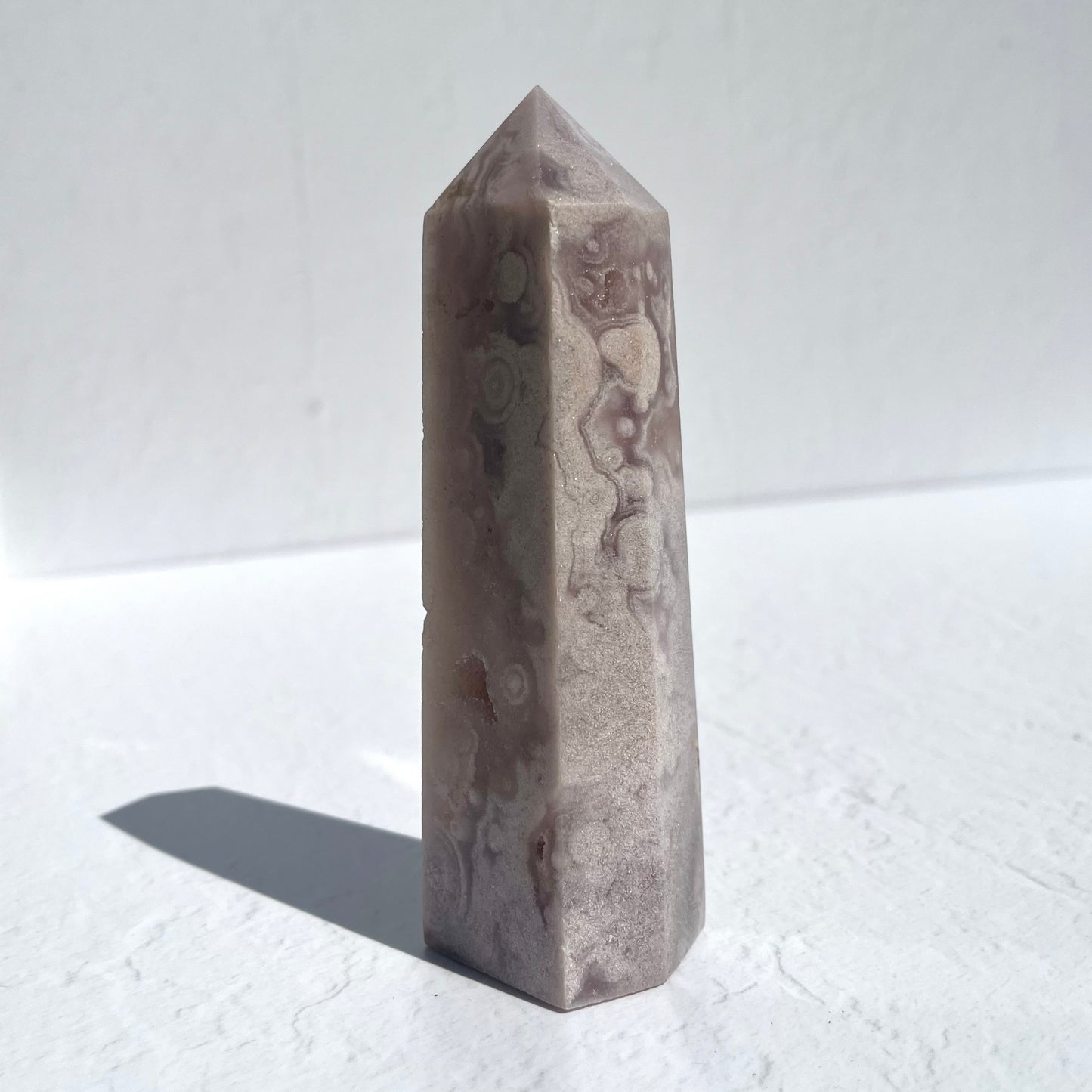 Pink Amethyst Point / 339g