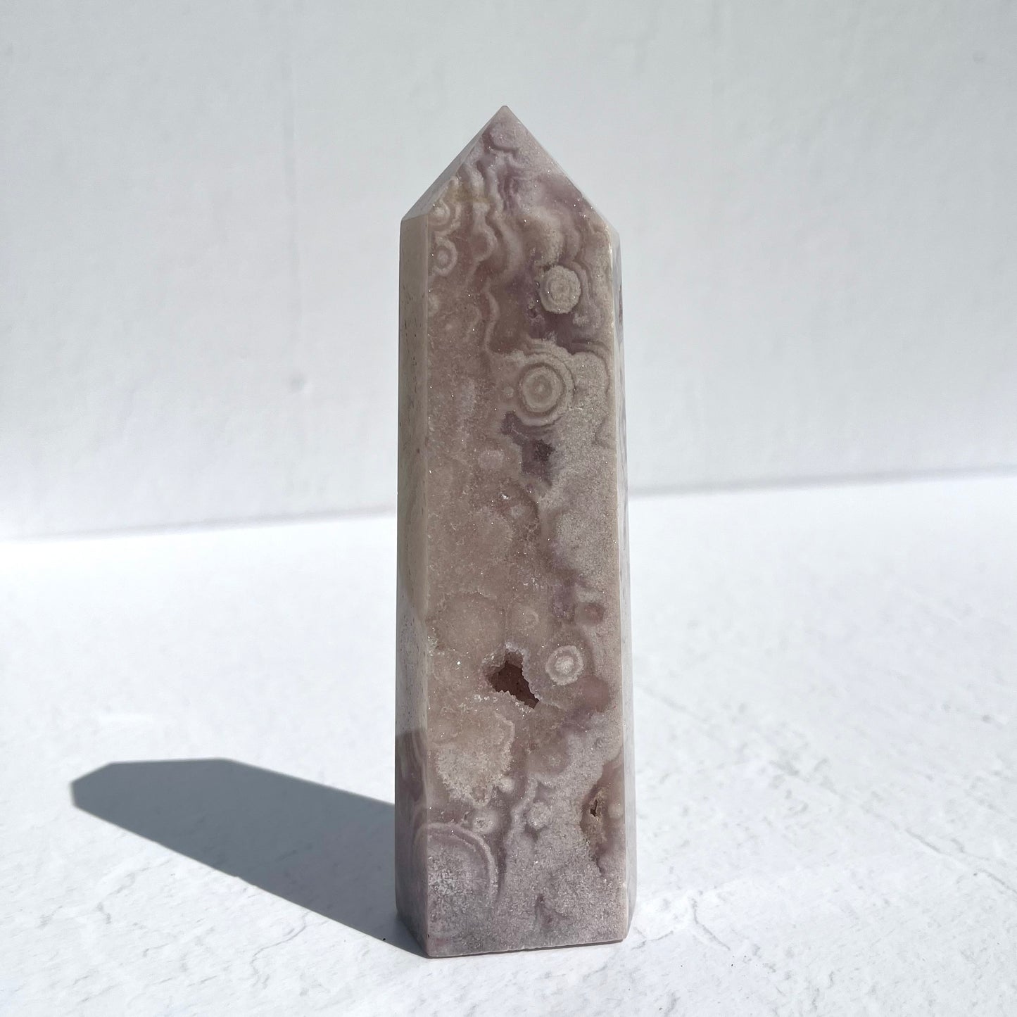 Pink Amethyst Point / 339g