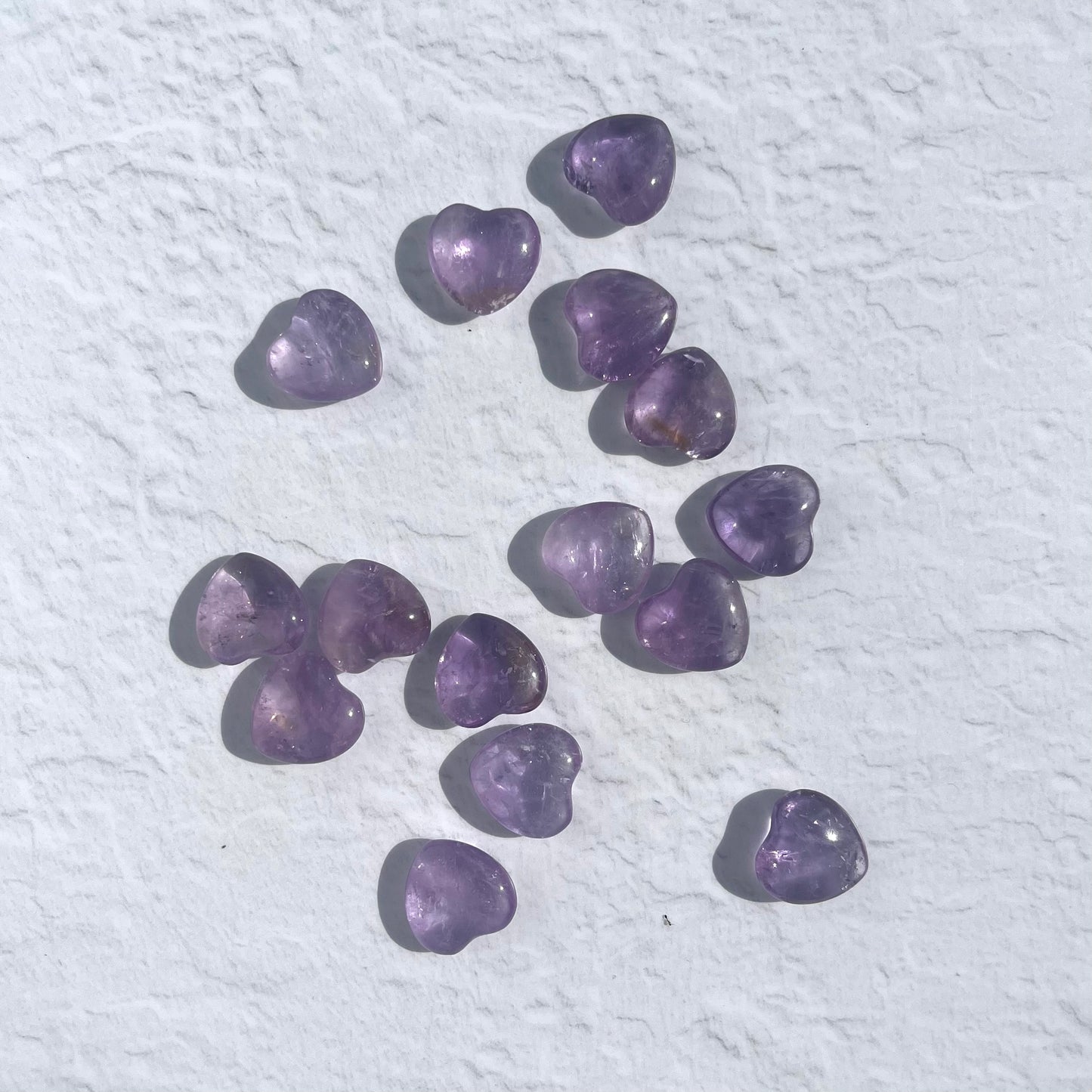 Mini Amethyst Heart