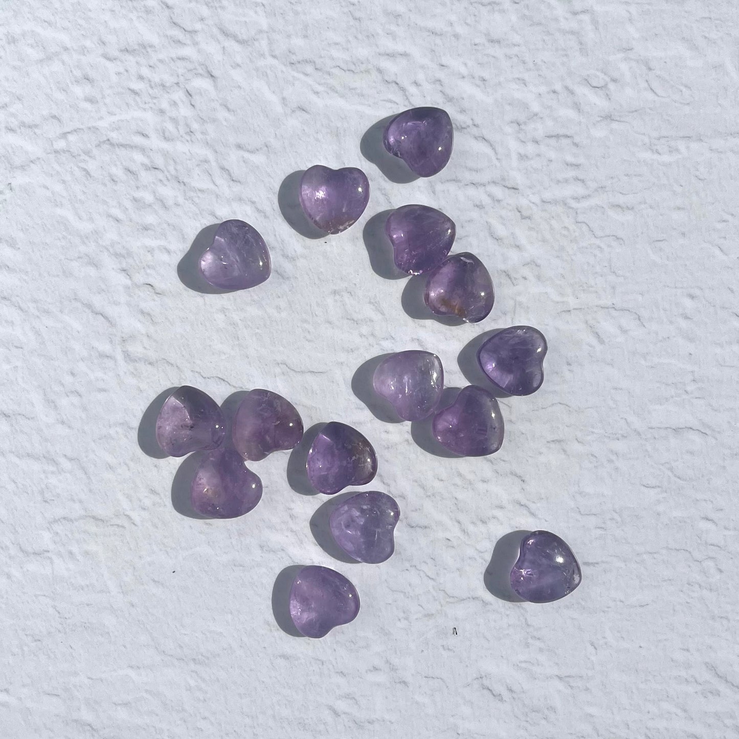 Mini Amethyst Heart