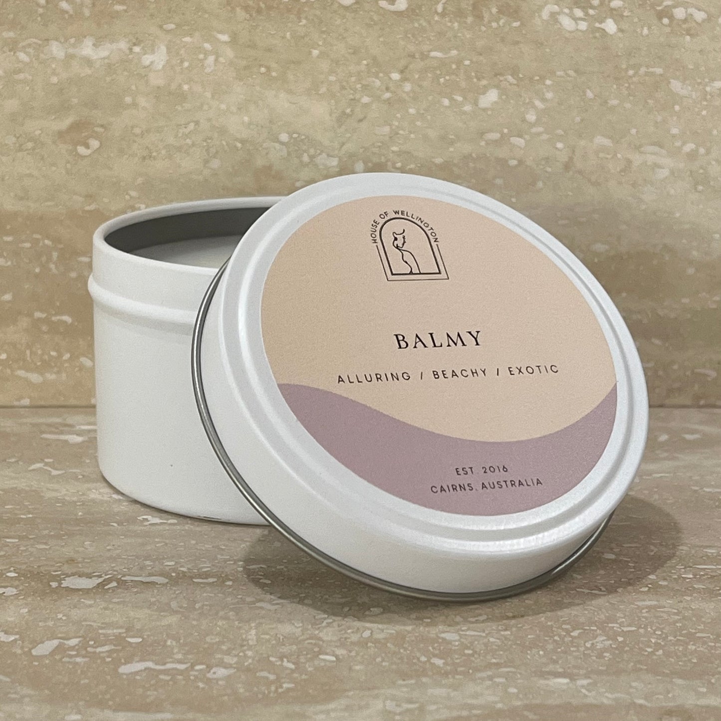 Balmy // Travel Tin Candle **NEW**