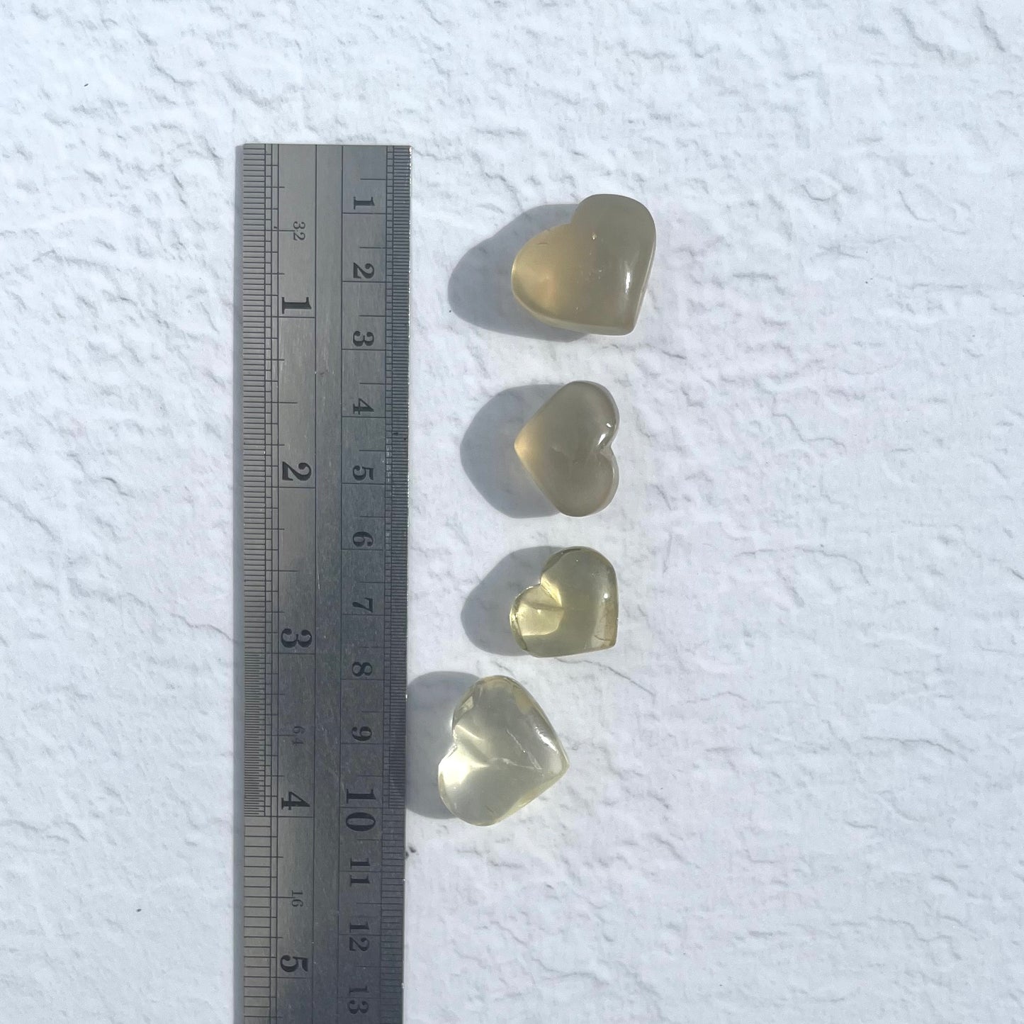 Citrine Mini Hearts