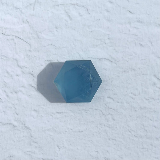 Aquamarine Star of David