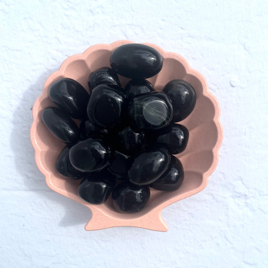 Black Obsidian Tumble