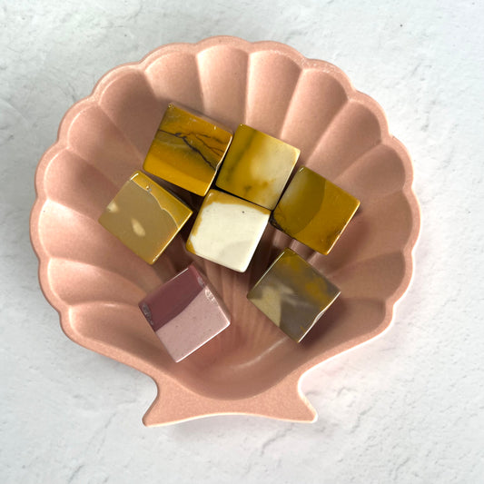 Mookaite Cubes
