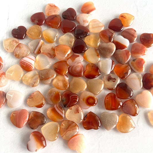 Carnelian Mini Heart