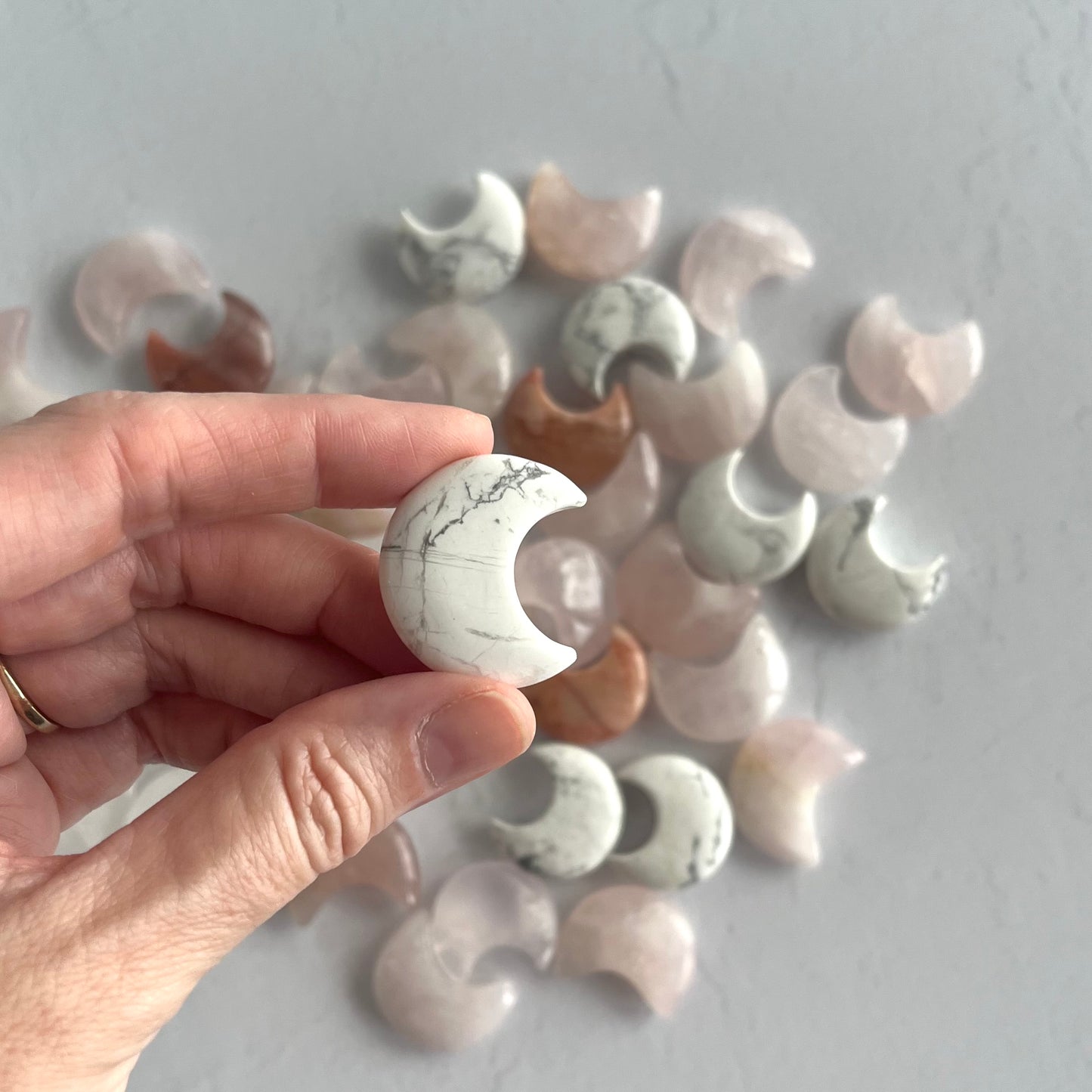 Mixed Moon Carvings
