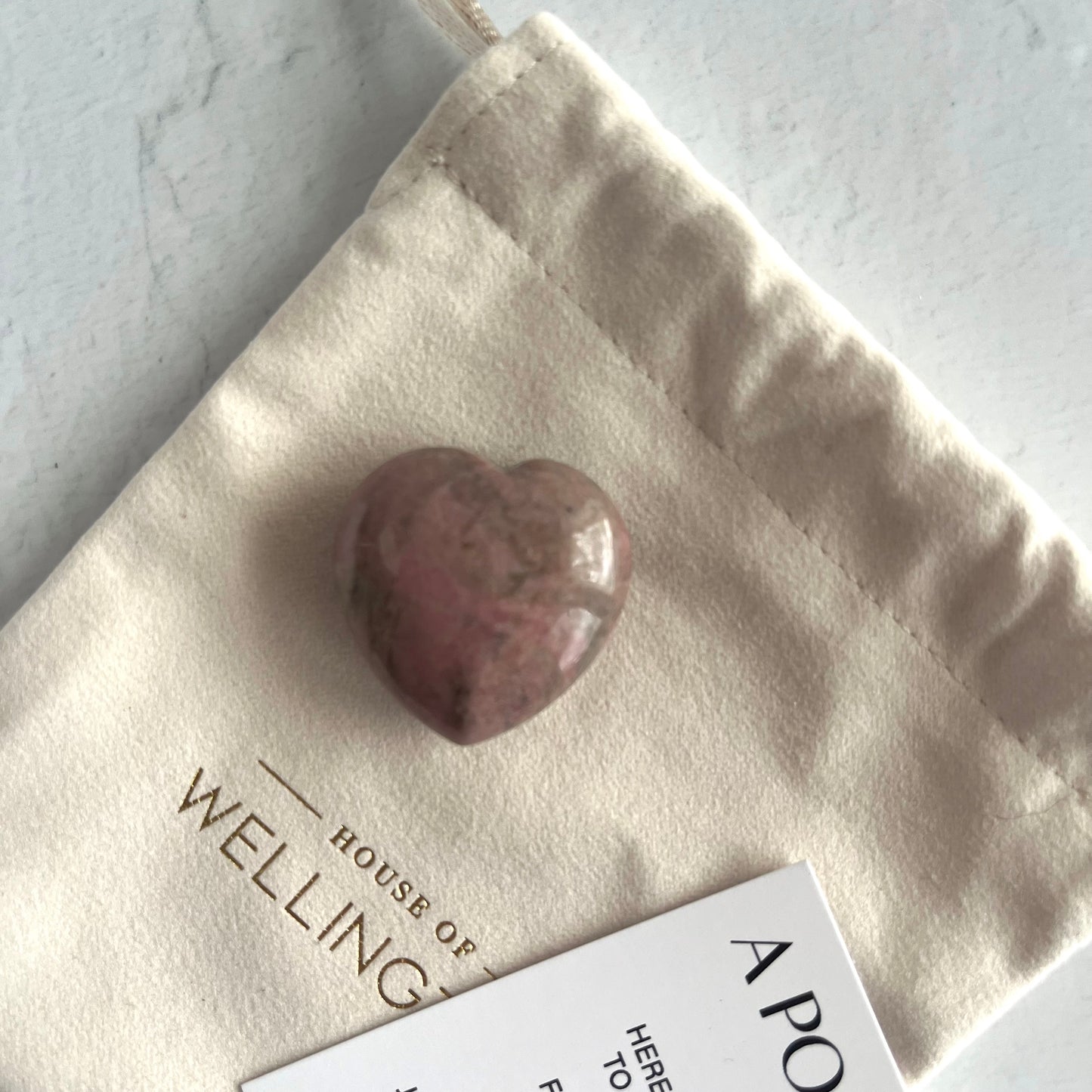 Pocket Hug - Rhodonite