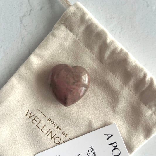 Pocket Hug - Rhodonite