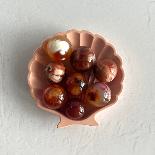Carnelian Spheres (Small)