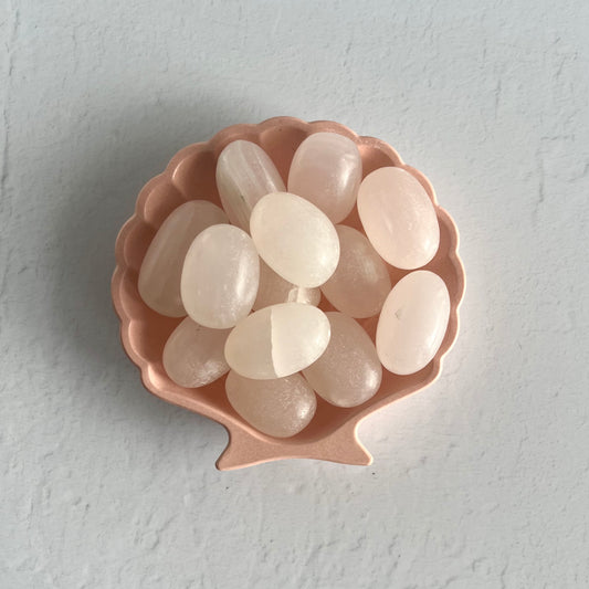Pink Mangano Calcite Tumbles