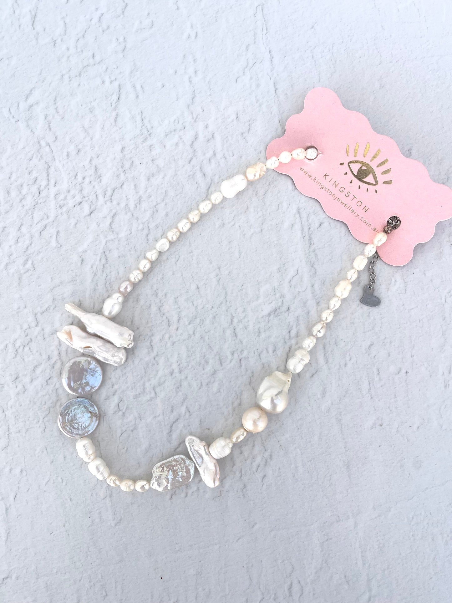 Baroque Keshi Pearl necklace