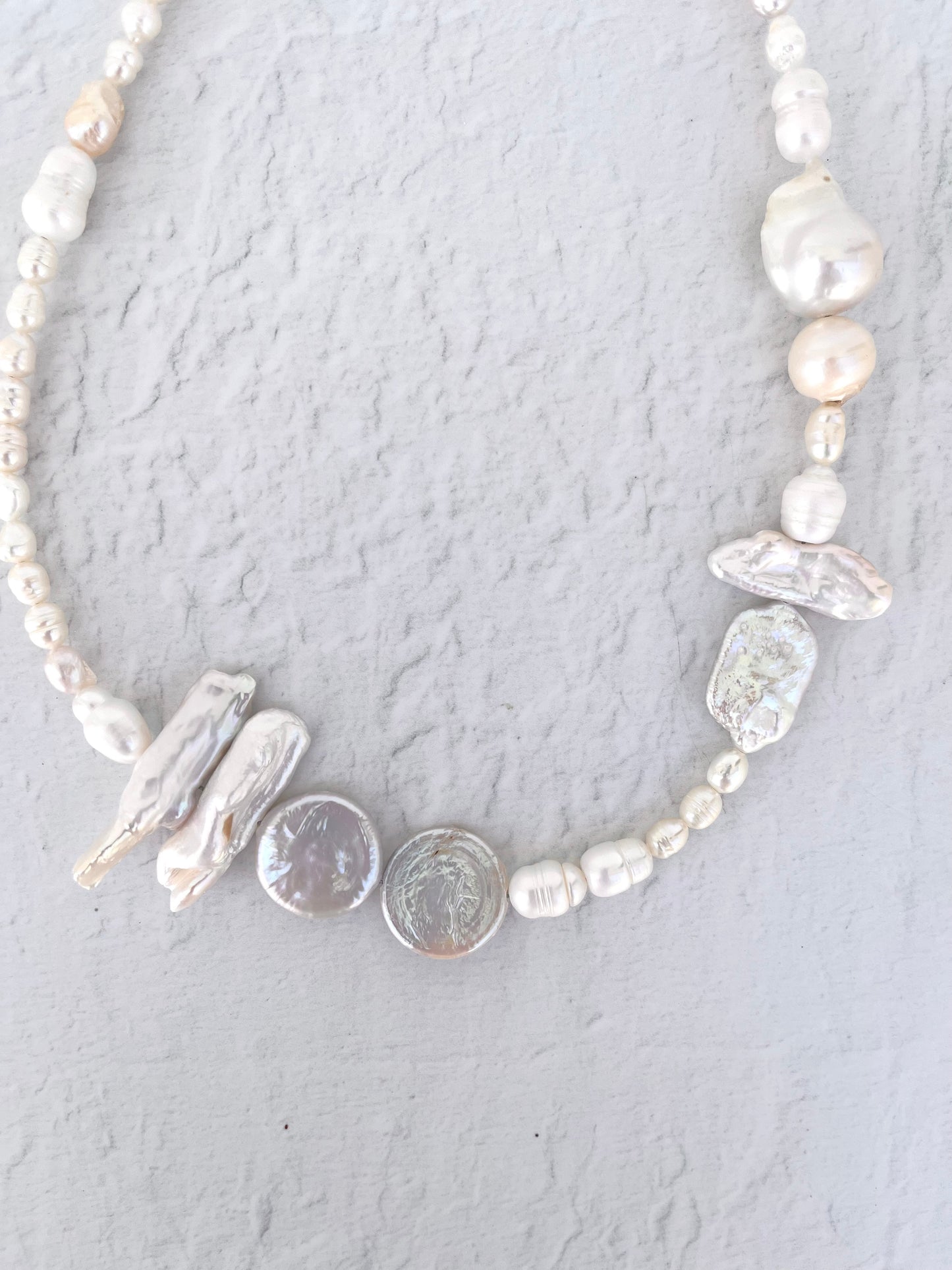 Baroque Keshi Pearl necklace