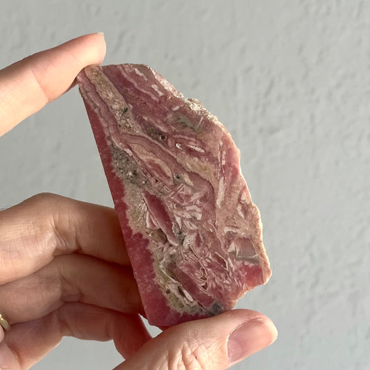 Rhodochrosite Slice #4 / 46g
