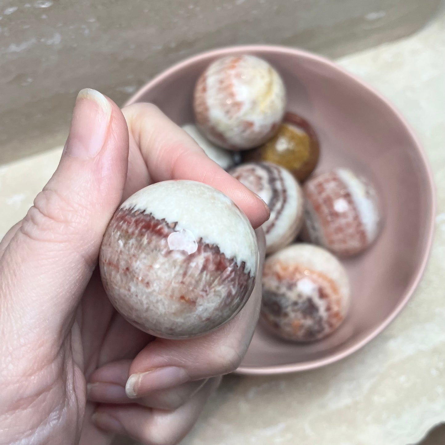 Dali Jasper Sphere (Pork Stone)